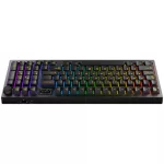 AVAX GM03 PRO 98% Gasket RGB tri-mode mechanikus billentyűzet Gateron sárga switch, magyar kiosztás