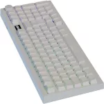 AVAX GM03 PRO Fehér 98% Gasket RGB tri-mode mechanikus billentyűzet Gateron sárga switch, magyar kiosztás