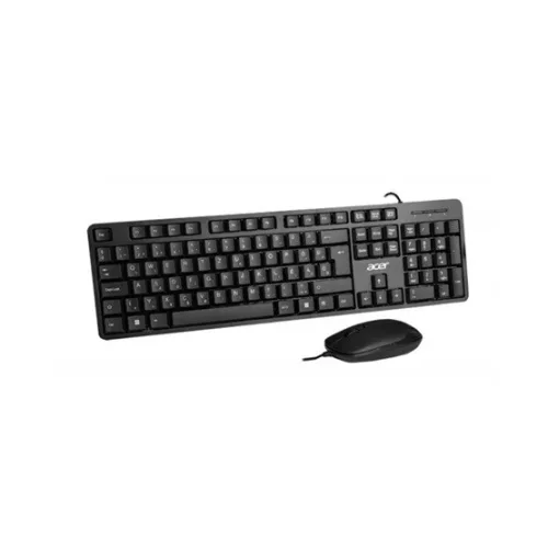 Acer AAK400 billentyűzet és egér szett - Fekete