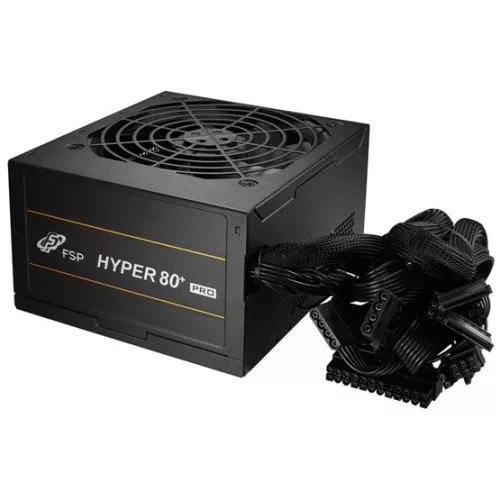 FSP 550W - HYPER 80+PRO550 BKB - 80+ Bronze - ATX12V V2.52 - Fekete Tápegység