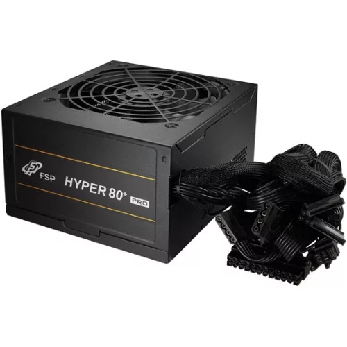 FSP 650W - HYPER 80+PRO650 G5.1V - Bulk/OEM - 80+ Bronze - Fekete Tápegység 