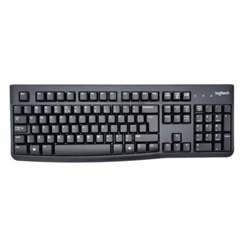 Logitech K120 OEM - Fekete - Gravírozott HU bill