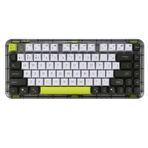 ASUS KD201 KEYBOARD/VT-GN/HU/81 vezeték nélküli billentyűzet - HU layout - VOLT GREEN