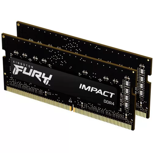 Kingston Notebook DDR4 3200MHz 16GB (2x8GB) Kit FURY Impact CL20 1,2V