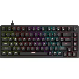   MARVO Arma 82 vezetékes gaming billentyűzet - Fekete - US /TNT Peach linear/