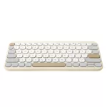 ASUS Marshmallow KW100 vezeték nélküli billentyűzet - HU layout - Oat Milk