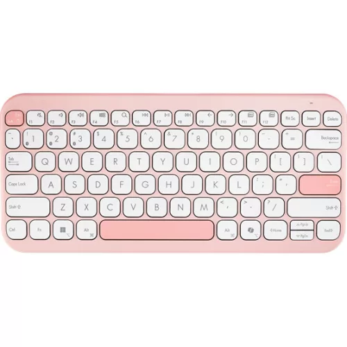 ASUS Marshmallow KW100 vezeték nélküli billentyűzet - HU layout - Rose Clay
