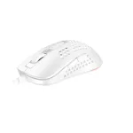 AVAX LW01 PAW3327 RGB gamer egér, fehér