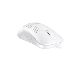 AVAX LW01 PAW3327 RGB gamer egér, fehér