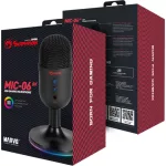 MARVO Blast 40 vezetékes mikrofon - fekete