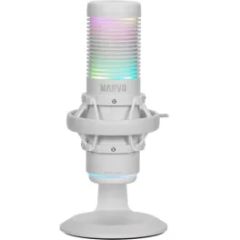 MARVO Blast 60 vezetékes mikrofon - fehér