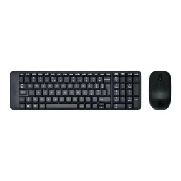 Logitech MK220 - Fekete - Gravírozott HU bill