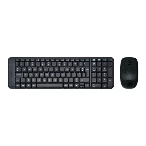 Logitech MK220 - Fekete - Gravírozott HU bill