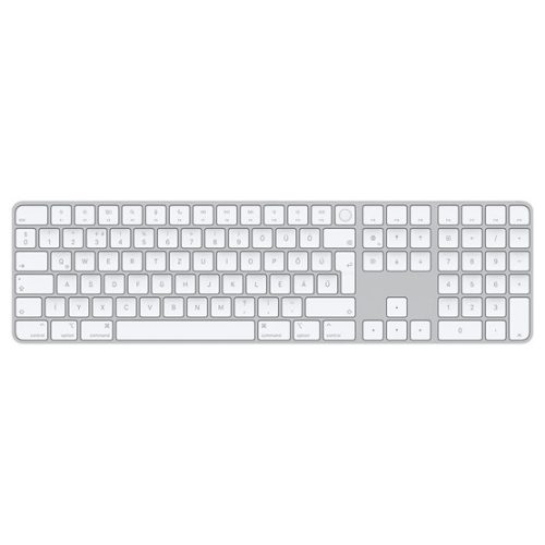BILL Apple Magic Keyboard Touch ID-val és számbillentyűzettel 2021 - HU - Ezüst