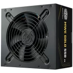 Cooler Master 550W - MWE Gold 550 V3 - MPE-5502-ACAAG-3BEU - 80+ Gold  - ATX 3.1 - Nem moduláris - Fekete Tápegység