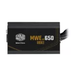 Cooler Master 650W - MWE Bronze 650 V3 - MPE-6501-ACAAW-3BEU - 80+ Bronze ATX3.1 - Fekete Tápegység