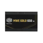 Cooler Master 650W - MWE Gold 650 V3 NM - MPE-6502-ACAAG-3BEU - 80+ Gold - ATX 12V Ver. 2.41 - Fekete Tápegység
