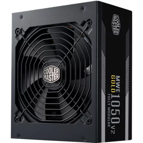 Cooler Master 1050W - MWE Gold 1050 - MPE-A501-AFCAG-3EEU - 80+ Gold ATX 3.1 - V2 Moduláris - fekete tápegység
