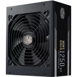   Cooler Master 1250W - MWE Gold 1250 - MPE-C501-AFCAG-3EEU - 80+ Gold ATX3.1 - Fekete Tápegység