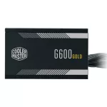 Cooler Master 600W - G600 Gold -  MPW-6001-ACAAG-NL - 80+ Gold - ATX 12V V2.52 - Fekete Tápegység - Bulk