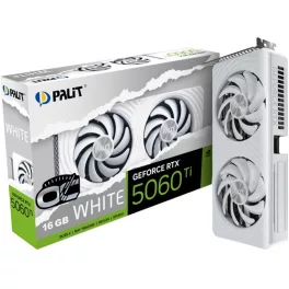   PALIT NVIDIA RTX5060Ti WHITE OC 16GB GDDR7 - NE7506TU19T1-GB2061M