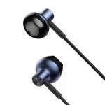 Baseus Encok H19 Wired Earphones 3,5 mm jack mikrofonos fülhallgató, fekete