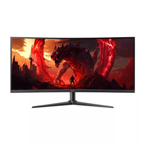 ACER 34" Nitro XZ340CURW0bmiiphx ZeroFrame WQHD 240Hz VA fekete ívelt monitor