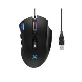   NOXO Nightmare Gaming egér 5000dpi, RGB - Dobozsérült termék