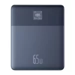 Baseus Blade2 gyorstöltő powerbank 12000 mAh, 65W, kék + 100W USB Type-C, 50cm kábel