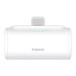   Baseus Compact gyorstöltő powerbank 5000 mAh, 20W USB Type-C csatlakozóval, fehér