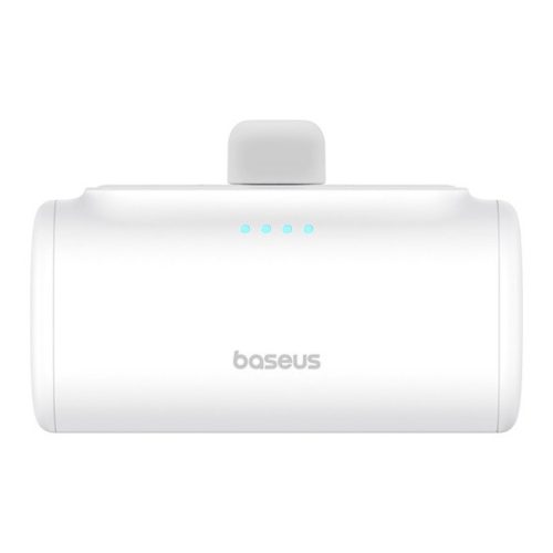 Baseus Compact gyorstöltő powerbank 5000 mAh, 20W USB Type-C csatlakozóval, fehér