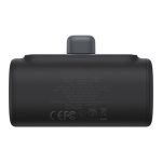 Baseus Compact gyorstöltő powerbank 5000 mAh, 20W iPhone csatlakozóval, fekete