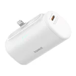 Baseus Compact gyorstöltő powerbank 5000 mAh, 20W iPhone csatlakozóval, fehér