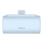 Baseus Compact gyorstöltő powerbank 5000 mAh, 20W iPhone csatlakozóval, kék