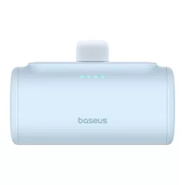   Baseus Compact gyorstöltő powerbank 5000 mAh, 20W iPhone csatlakozóval, kék