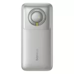 Baseus Free2Pull gyorstöltő powerbank 10000 mAh, 30W, beépített USB Type-C kábel, szürke