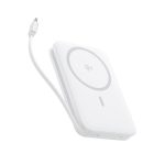 Baseus PicoGo Qi2 Magnetic vezeték nélküli gyorstöltő powerbank 10000 mAh, 27W, fehér