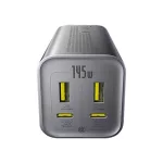 Baseus EnerGeek GP12 gyorstöltő powerbank 20800 mAh, 145W, szürke + 100W USB Type-C, 1m kábel
