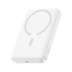 Baseus EnerFill FM11 Magnetic vezeték nélküli gyorstöltő powerbank 10000 mAh, 22.5W, fehér + 60W USB Type-C, 30cm kábel