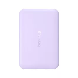   Baseus EnerFill FM11 Magnetic vezeték nélküli gyorstöltő powerbank 10000 mAh, 22.5W, lila + USB Type-C, 30cm kábel