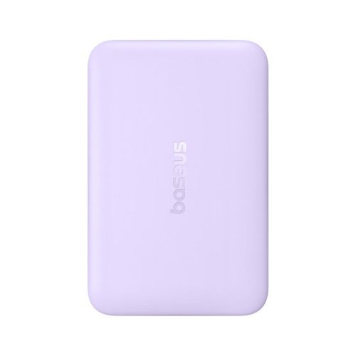 Baseus EnerFill FM11 Magnetic vezeték nélküli gyorstöltő powerbank 10000 mAh, 22.5W, lila + USB Type-C, 30cm kábel