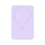 Baseus EnerFill FM11 Magnetic vezeték nélküli gyorstöltő powerbank 10000 mAh, 22.5W, lila + USB Type-C, 30cm kábel
