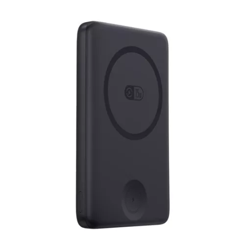 Baseus EnerFill FT11 vezeték nélküli powerbank iPhone & Apple Watch 10000 mAh, 27W, fekete + 60W USB Type-C, 30cm kábel