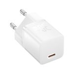 Baseus GaN5 Mini hálózati gyorstöltő 30W, USB Type-C, fehér + 100W USB Type-C, 1m kábel