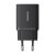 Baseus Cube hálózati gyorstöltő 30W, USB Type-C + 2×USB Type-A, fekete