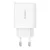 Baseus Cube hálózati gyorstöltő 30W, USB Type-C + 2×USB Type-A, fehér
