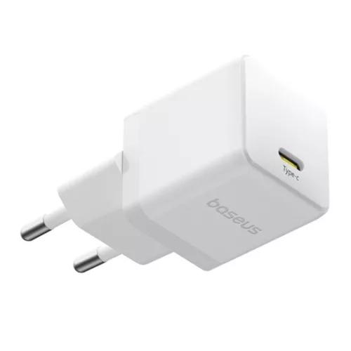Baseus Palm hálózati gyorstöltő 20W, USB Type-C, fehér