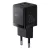Baseus Palm hálózati gyorstöltő 20W, USB Type-C + USB Type-A, fekete