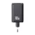 Baseus EnerFill FE11 hálózati gyorstöltő 100W, 2×USB Type-C + 1×USB Type-A, fekete
