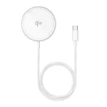 Baseus Simple Mini4 Air Magnetic vezeték nélküli töltő 15W, ezüst